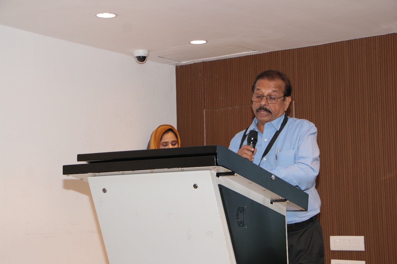 GIRD Secretary delivering introductory remarks at the seminar